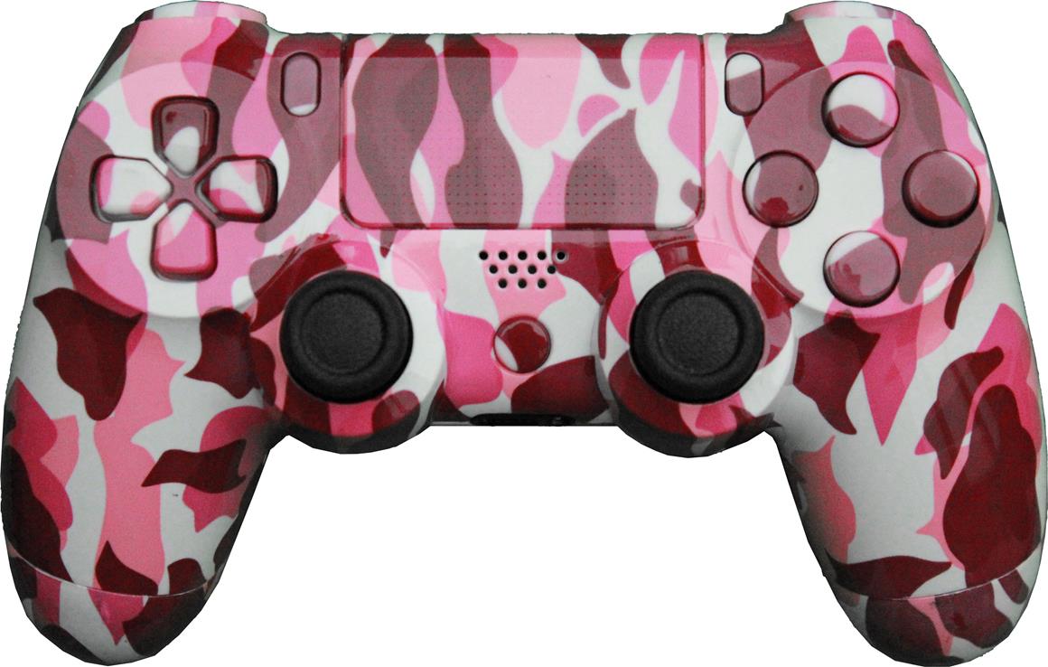 pink camouflage ps4 controller