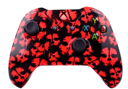 COD Ghost Red Hydro-Dipped Xbo